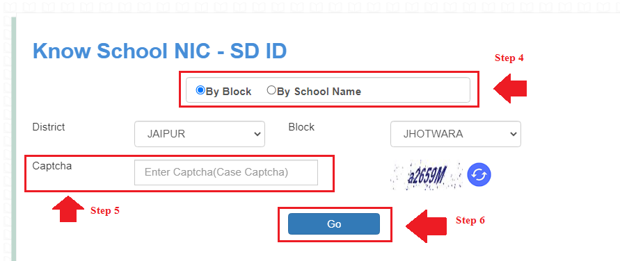 School NIC-SD ID